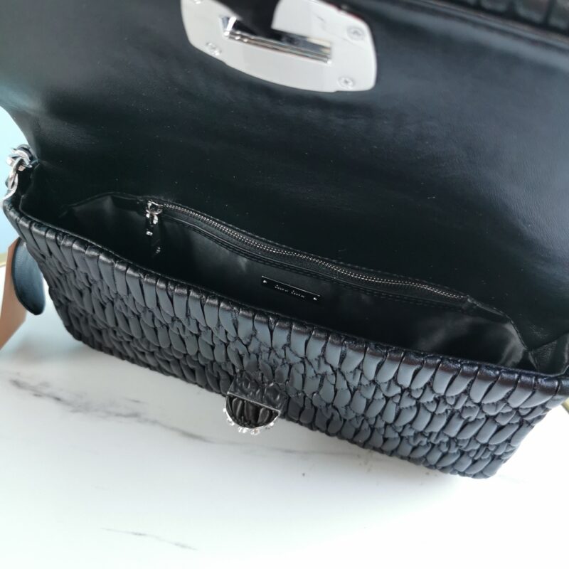 Replica Miu Miu Crystal Handbag Black - ultra-realistic fake designer tote