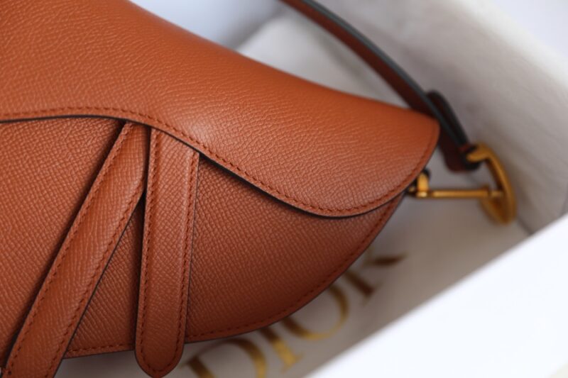 Replica Dior Saddle Bag Brown - authentic-look luxury purse replica