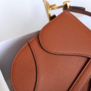 Replica Dior Saddle Bag Brown - 1:1 designer replica handbag