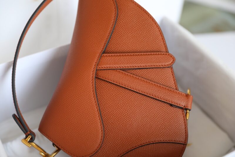 Replica Dior Saddle Bag Small Brown - 1:1 designer replica handbag