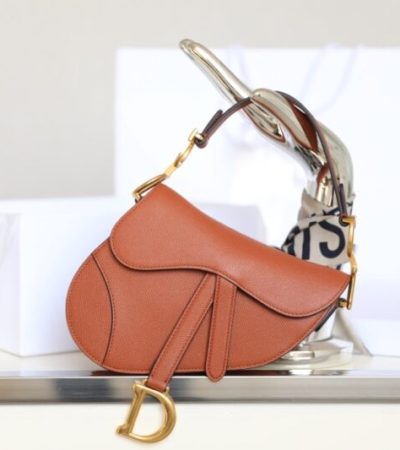 Replica Dior Saddle Bag Brown - best quality luxury bag dupe