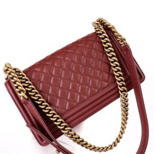 Replica CHANEL Le Boy Red - top-rated replica designer bag