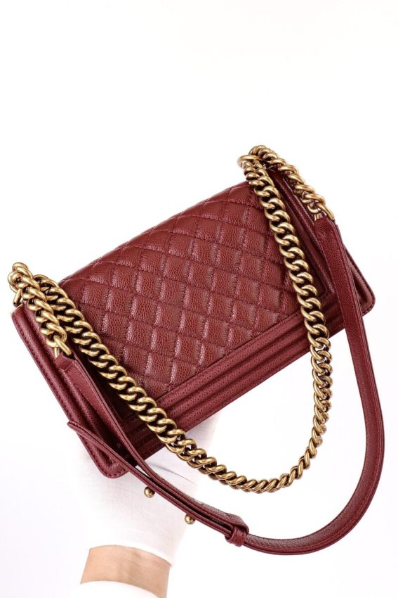 Replica CHANEL Le Boy Red - top-rated replica designer bag