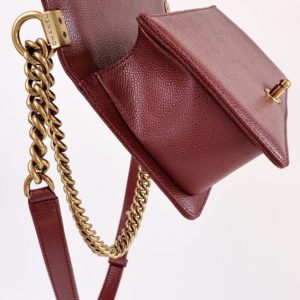 Replica CHANEL Le Boy Red - premium 1:1 fake handbag model