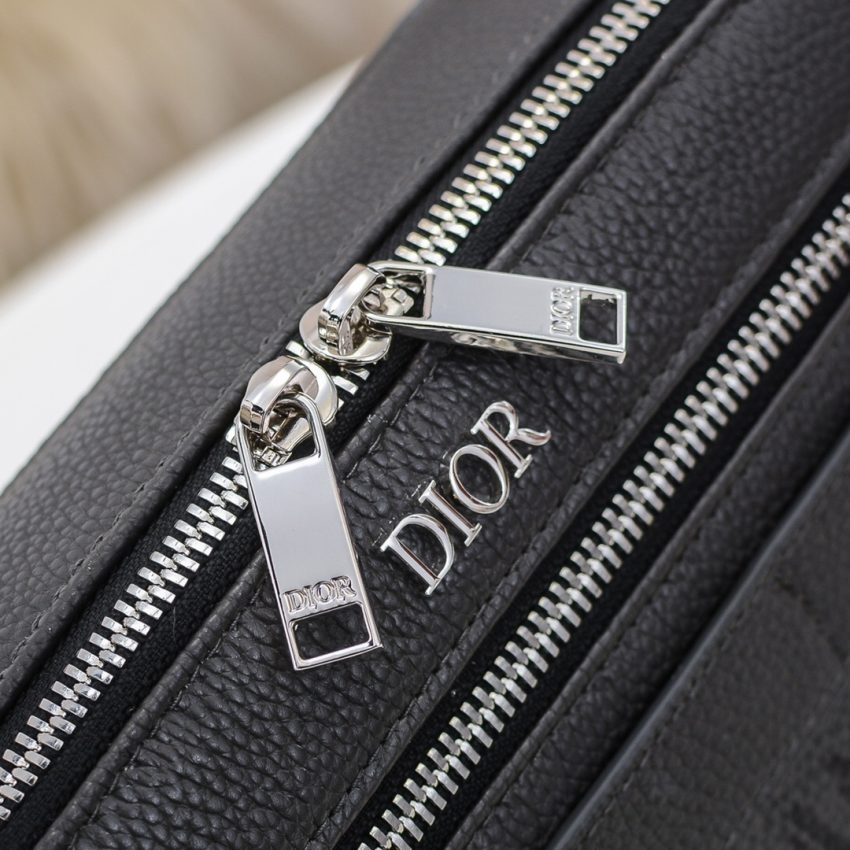 Replica Dior Safari Bag with Strap Black - near-authentic luxury replica handbag