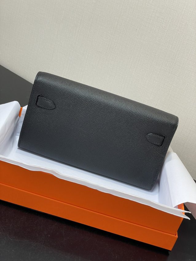 Replica Hermes Kelly Elan Black - high-accuracy replica luxury purse