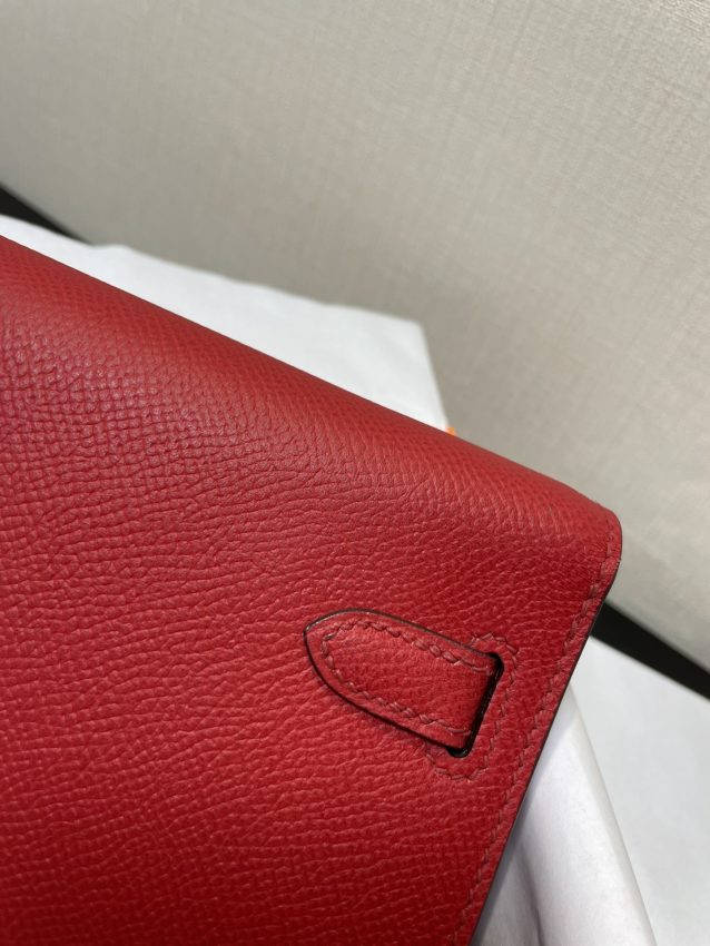 Replica Hermes Kelly Elan Red - elite superclone designer purse