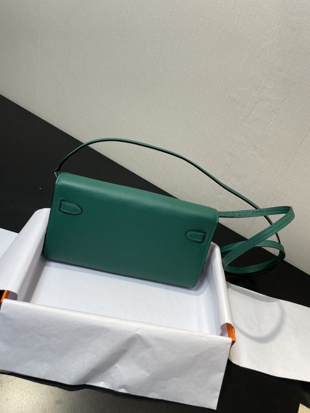 Replica Hermes Kelly Elan Green - high-quality designer bag clone