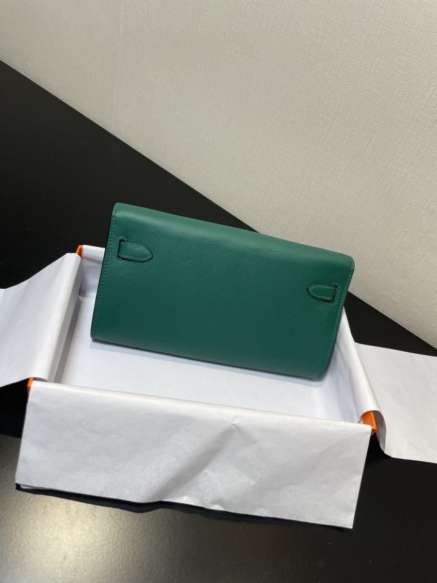 Replica Hermes Kelly Elan Green - premium-grade designer purse dupe