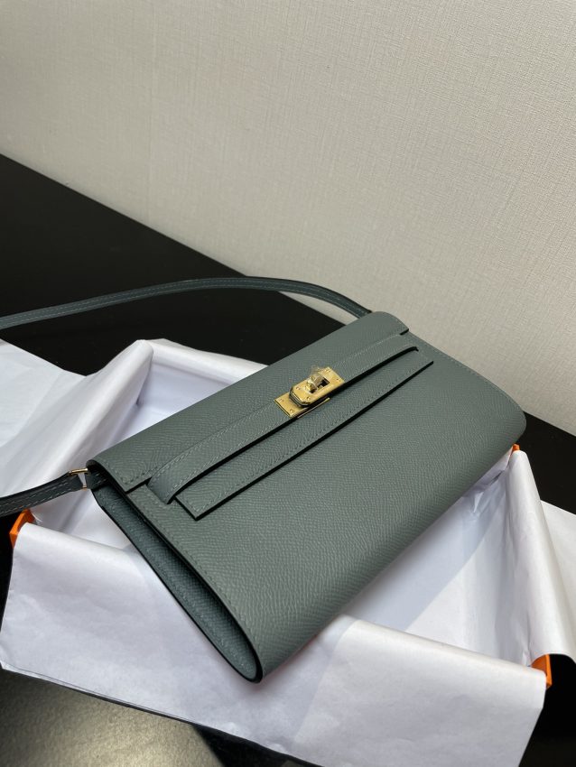 Replica Hermes Kelly Elan Mint Green - authentic-look luxury purse replica