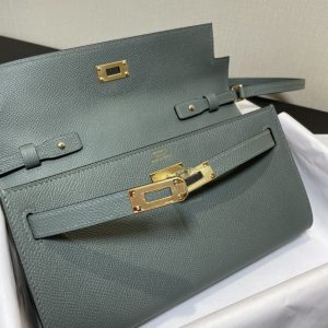 Replica Hermes Kelly Elan Mint Green - top-rated replica designer bag