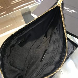 Replica Yves Saint Laurent Pouch Black - ultra-realistic fake designer tote