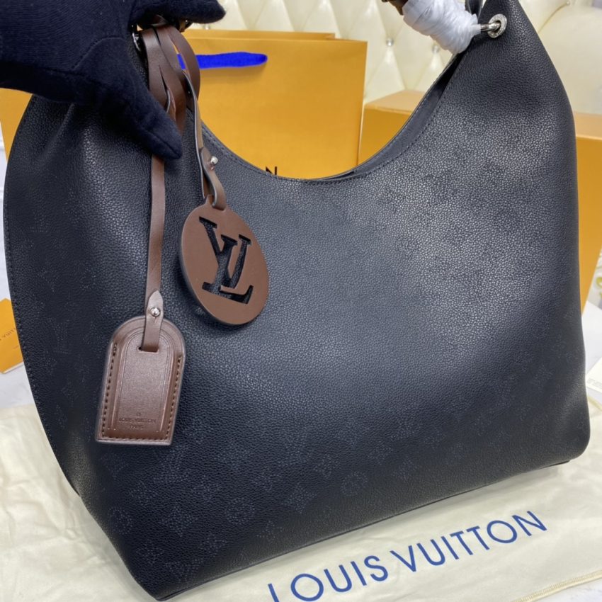 Replica Louis Vuitton Carmel Black - near-authentic luxury replica handbag