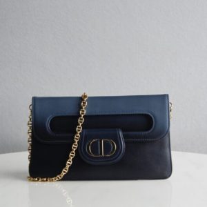 Replica Dior Double Bag Blue - elite superclone designer purse