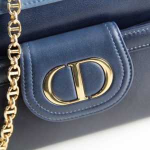 Replica Dior Double Bag Blue - top-tier luxury replica shoulder bag