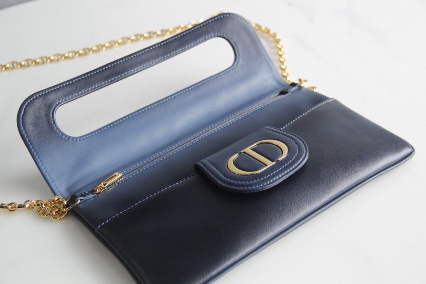 Replica Dior Double Bag Blue - elite superclone designer purse