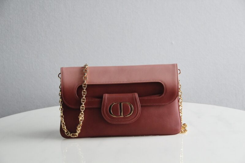 Replica Dior Double Bag Red - realistic designer-inspired fake bag
