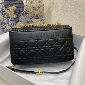 Replica Dior Caro Bag Black - high-accuracy replica luxury purse