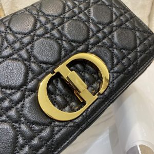 Replica Dior Caro Bag Black - high-end fake designer purse