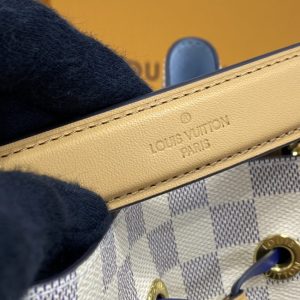 Replica Louis Vuitton NeoNoe BB White Grid - top-rated replica designer bag
