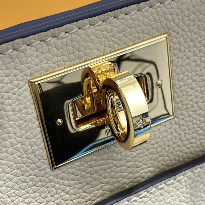 Replica Louis Vuitton On My Side All White - authentic-look luxury purse replica