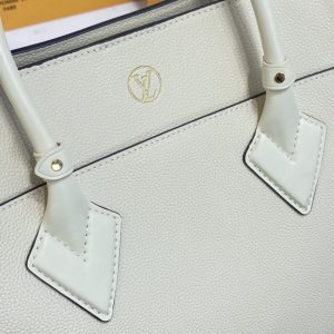 Replica Louis Vuitton On My Side All White - near-authentic luxury replica handbag