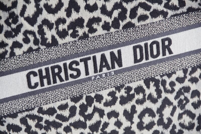 Replica Dior Tote Book Leopard Print - high-end fake designer purse