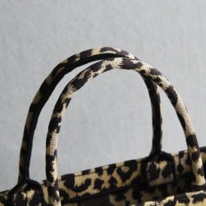 Replica Dior Tote Book Leopard Print - ultra-realistic fake designer tote