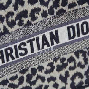 Replica Dior Tote Book Leopard Print - high-end fake designer purse