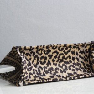 Replica Dior Tote Book Leopard Print - premium-grade designer purse dupe