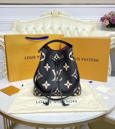 Replica Louis Vuitton NeoNoe BB Black - near-authentic luxury replica handbag