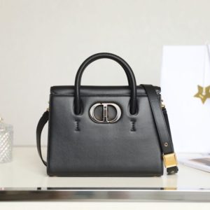Replica Dior St Honoré Tote Black - realistic designer-inspired fake bag