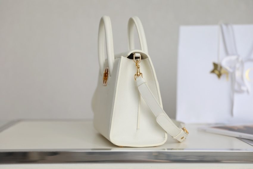 Replica Dior St Honoré Tote White - best quality luxury bag dupe