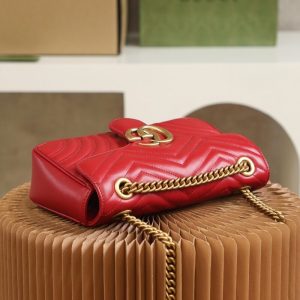 Replica Gucci GG Marmont 1955 Medium Red - premium 1:1 fake handbag model