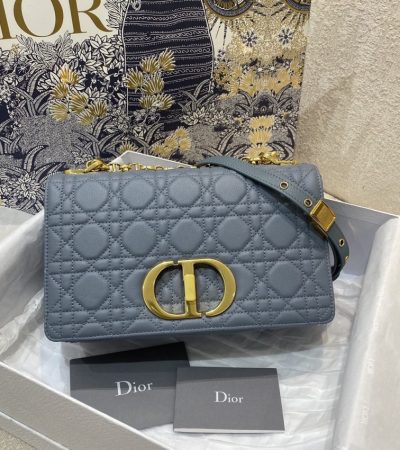 Replica Dior Caro Bag Blue - best-selling designer handbag dupe