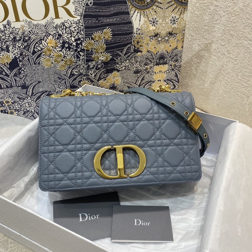 Replica Dior Caro Bag Blue - best-selling designer handbag dupe