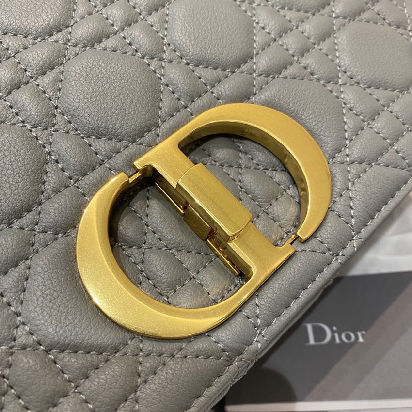 Replica Dior Caro Bag Grey - ultra-realistic fake designer tote