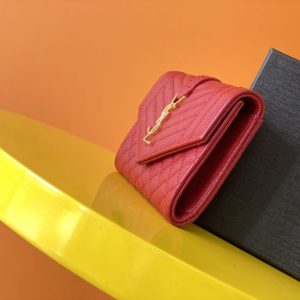 Replica Yves Saint Laurent Envelope Flap Wallet - high-accuracy replica luxury purse