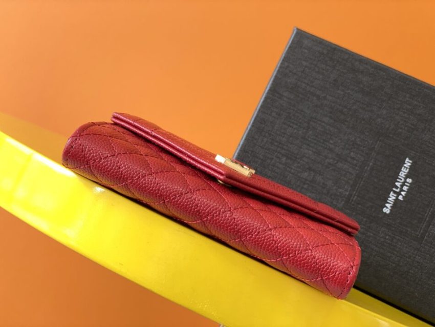 Replica Yves Saint Laurent Envelope Flap Wallet - top-rated replica designer bag