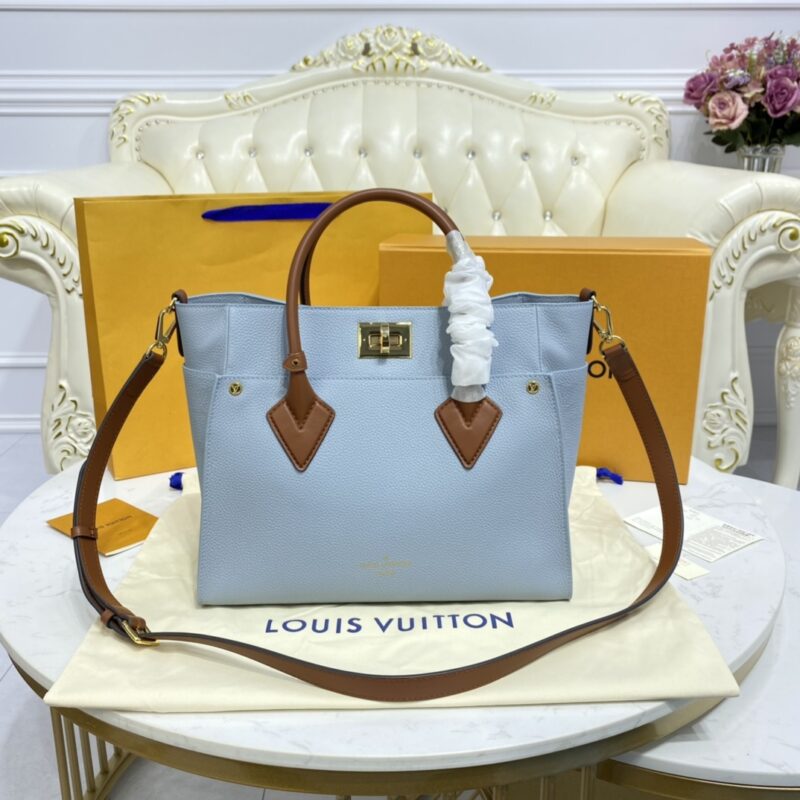 Replica Louis Vuitton On My Side Sky Blue - premium 1:1 fake handbag model