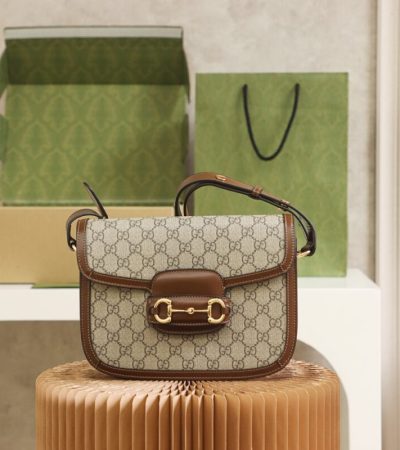 Replica Gucci Horsebit 1955 Classic Brown - best quality luxury bag dupe