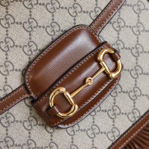 Replica Gucci Horsebit 1955 Classic Brown - near-authentic luxury replica handbag
