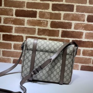 Replica Gucci GG Supreme Shoulder Bag Beige - authentic-look luxury purse replica