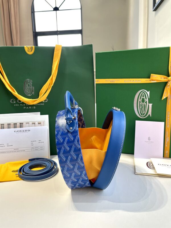 Replica Goyard Alto Box Blue - premium 1:1 fake handbag model