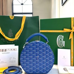 Replica Goyard Alto Box Blue - elite superclone designer purse