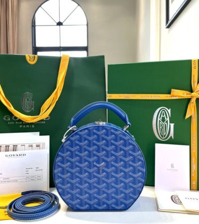 Replica Goyard Alto Box Blue - elite superclone designer purse