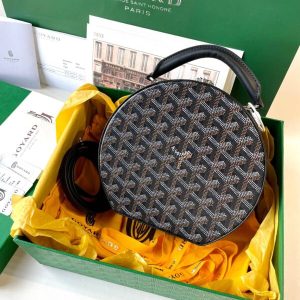 Replica Goyard Alto Box Black - best quality luxury bag dupe