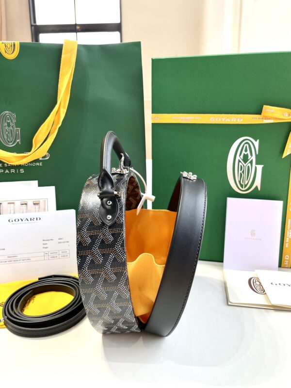Replica Goyard Alto Box Black - near-authentic luxury replica handbag