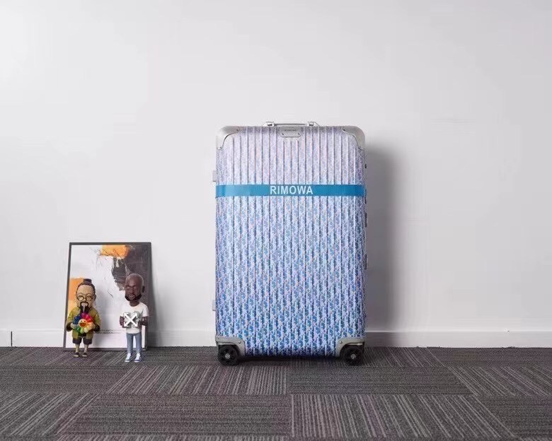 Replica Rimowa & Dior Suitcase Light Blue - best-selling designer handbag dupe