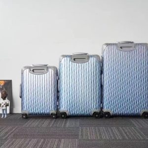 Replica Rimowa & Dior Suitcase Light Blue - top-tier luxury replica shoulder bag